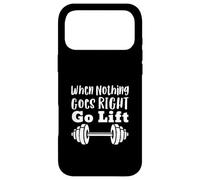 Carcasa para iPhone 17 Pro MAX Cuando Nada va Bien, ve a Lift Gym Lifting Apparel