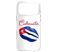 Carcasa para iPhone 17 Pro MAX Cubanita Lips Formed by The Cuban Flag Design