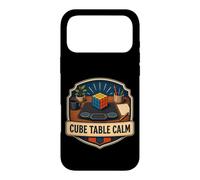 Carcasa para iPhone 17 Pro MAX Cube Table Calm Speedcubing Setup Tranquilo