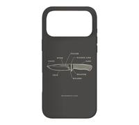 Carcasa para iPhone 17 Pro MAX Cuchilla para fabricar Cuchillos, Hoja Anatomía Forge Smith