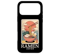 Carcasa para iPhone 17 Pro MAX Cuenco de Fideos japoneses Ramen Tokio Retro Japanese Kana Souvenir