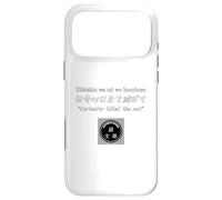 Carcasa para iPhone 17 Pro MAX Curiosity Killed The Cat. La curiosidad destruye el Cuerpo