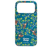 Carcasa para iPhone 17 Pro MAX Curious George Spring Tree Climb All Over Print