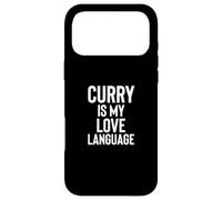 Carcasa para iPhone 17 Pro MAX Curry is My Love Language Fun Food Design for Men Women