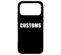 Carcasa para iPhone 17 Pro MAX Customs - Fun Costume Dress Up Law Enforcement Border