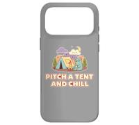 Carcasa para iPhone 17 Pro MAX Cute Bear Camping Adventure Retro Pitch A Tent and Chill