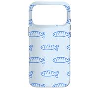 Carcasa para iPhone 17 Pro MAX Cute Blue Sardine Charm
