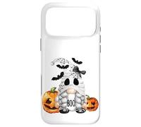 Carcasa para iPhone 17 Pro MAX Cute Boo Ghost GNOME For Girls Halloween Bats and Pumpkin