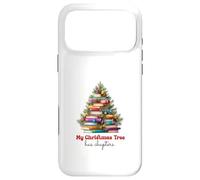Carcasa para iPhone 17 Pro MAX Cute Book Lover Christmas Reading Holiday Librarian Xmas