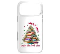Carcasa para iPhone 17 Pro MAX Cute Book Lover Christmas Reading Holiday Librarian Xmas