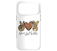 Carcasa para iPhone 17 Pro MAX Cute Bunny For Women with Sunflower Mom Peace Love Easter