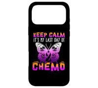 Carcasa para iPhone 17 Pro MAX Cute Cancer Awareness - Keep Calm It's My Last Day of Chemo
