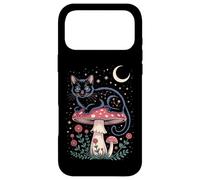 Carcasa para iPhone 17 Pro MAX Cute Cat Moon Stars Night Kitty Cat