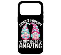 Carcasa para iPhone 17 Pro MAX Cute Donut Gnomes For Girls Donut Forget That Youre Amazing