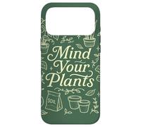 Carcasa para iPhone 17 Pro MAX Cute Doodles, Gardener Lover, Mind Your Plants