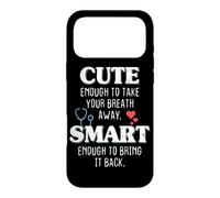 Carcasa para iPhone 17 Pro MAX Cute Enough To Take Breath Away Enfermera Doctora Médico