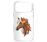 Carcasa para iPhone 17 Pro MAX Cute Floral Wild Horse Country Love Horse Riding Women Girls