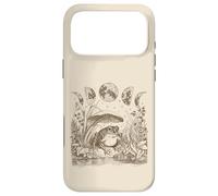 Carcasa para iPhone 17 Pro MAX Cute Frog Mushroom Moon Witchy Fairy Grunge Vintage Graphic