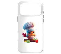 Carcasa para iPhone 17 Pro MAX Cute Funny Restaurant Chef Bird Yes Chef