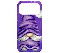 Carcasa para iPhone 17 Pro MAX Cute GNOME Graphic For Gardener and Spring and Summer Purple