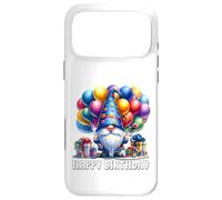 Carcasa para iPhone 17 Pro MAX Cute GNOME Themed Birthday Dress Women Happy Birthday GNOME