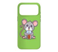 Carcasa para iPhone 17 Pro MAX Cute Kawaii Kids Boys Girl Bubble Tea Boba Tea Pet Rat Lover