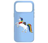 Carcasa para iPhone 17 Pro MAX Cute Kawaii Kids Girls Womens Unicorn Rainbow Ferret Lover
