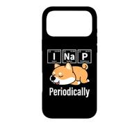 Carcasa para iPhone 17 Pro MAX Cute Kawaii Kids I Nap Periodically Elements Shiba Inu Lover