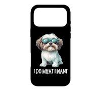 Carcasa para iPhone 17 Pro MAX Cute Mens Womens Kids Funny Do What I Want Shih Tzu Lover