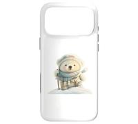 Carcasa para iPhone 17 Pro MAX Cute Polar Bear Wildlife Zoo Animal Lover Nature