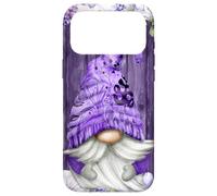 Carcasa para iPhone 17 Pro MAX Cute Purple Aesthetic Anemones Flower Pattern Lavender GNOME