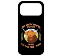 Carcasa para iPhone 17 Pro MAX Cute Scottish Highland Cow - Bad Hair Don´t Care