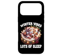 Carcasa para iPhone 17 Pro MAX Cute Sleeping Cat For Christmas Lover Cozy Winter Kitten Mom