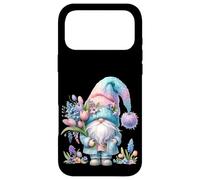 Carcasa para iPhone 17 Pro MAX Cute Spring GNOME For Women with Hello Spring Tulip Flowers