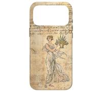 Carcasa para iPhone 17 Pro MAX Cute Vintage Wild Flower Motif Antique Fairycore Aesthetic