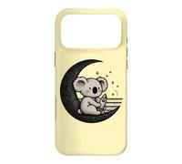Carcasa para iPhone 17 Pro MAX Cute Womens Girls Kids Kawaii Lunar Moon Space Koala Bear