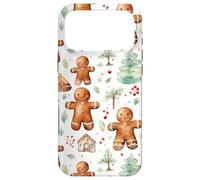 Carcasa para iPhone 17 Pro MAX Cute Xmas Baking Stuff For Women Christmas Gingerbread