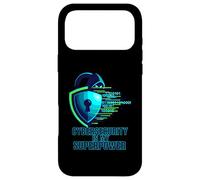 Carcasa para iPhone 17 Pro MAX Cybersecurity Is My Superpower IT Tech Hacker