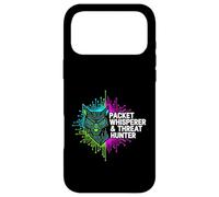 Carcasa para iPhone 17 Pro MAX Cybersecurity Threat Hunter Packet Whisperer Wolf