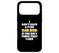Carcasa para iPhone 17 Pro MAX Dad BOD is my Type Funny Gag Fathers Day Costume Cute Dads