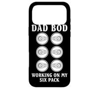 Carcasa para iPhone 17 Pro MAX Dad BOD Working On My Six Pack Funny Drinking Team Beer