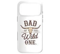 Carcasa para iPhone 17 Pro MAX Dad of The Wild One Cowboy Western Rodeo Party Match