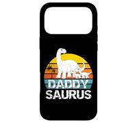 Carcasa para iPhone 17 Pro MAX Daddysaurus Dinosaur Daddy Sauropod Saurus Family Matching