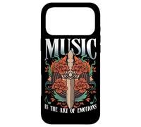 Carcasa para iPhone 17 Pro MAX Dagger Art Vinyl Music Tattoo Dagger Symbolism