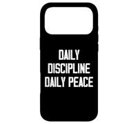 Carcasa para iPhone 17 Pro MAX Daily Discipline Daily Peace