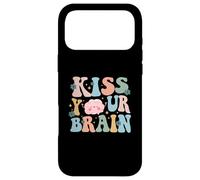 Carcasa para iPhone 17 Pro MAX Dale un Beso a tu Cerebro, inspira, educa, Genial, Retro, Vintage
