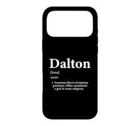 Carcasa para iPhone 17 Pro MAX Dalton Definition Divertido Nombre de Dios Regalo de Cumpleaños para Daltons