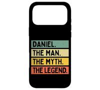 Carcasa para iPhone 17 Pro MAX Daniel The Man The Myth The Legend - Cita Personalizada Divertida