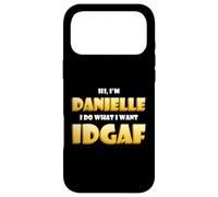 Carcasa para iPhone 17 Pro MAX Danielle Costume Idgaf Meme Funny Halloween For Dani