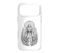 Carcasa para iPhone 17 Pro MAX Danu Celtic Madre Diosa Sagrado Río Línea Arte